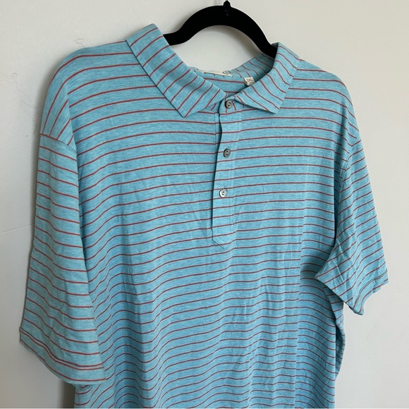 Men’s tasc Everywhere Polo, Tidal Stripe, 3XL - Picture 2 of 7